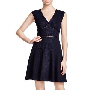REBECCA TAYLOR TEXTURED DRESS IN STORES BLOOMIES